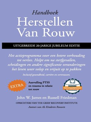 cover image of Handboek herstellen van rouw, uitgebreide 20-jarige jubileum editie
